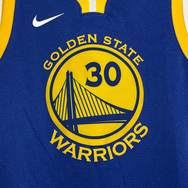 Steph Curry Golden State Warriors Basketball Jersey Youth M