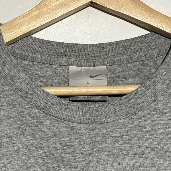 Vintage Nike Gray Long Sleeve Tee Shirt L