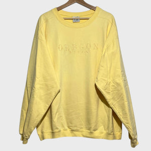 Vintage 1990s Oregon Ducks Sweatshirt XL