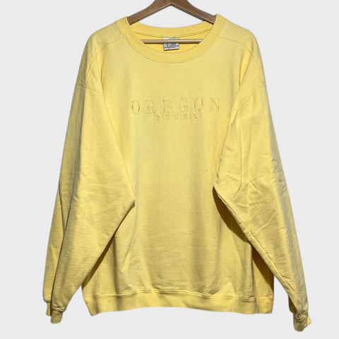 Vintage 1990s Oregon Ducks Sweatshirt XL
