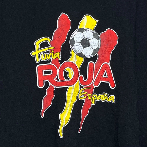 Vintage Spain “Furia Roja” Soccer Tee Shirt Women’s L