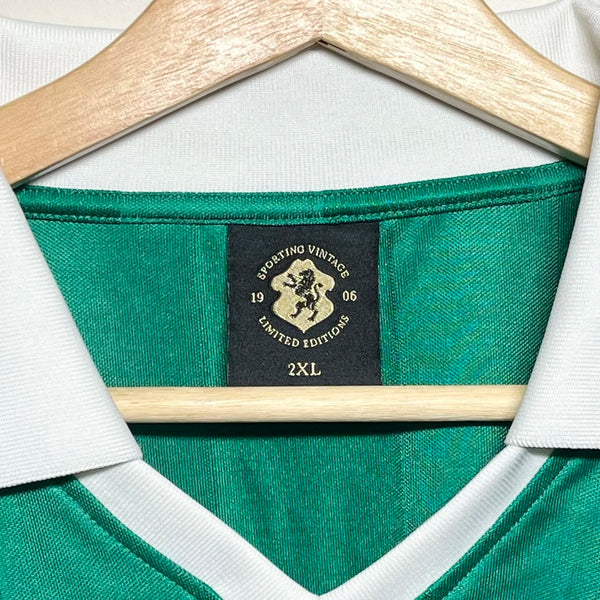 Sporting CP 1986/87 Retro Away Soccer Jersey 2XL