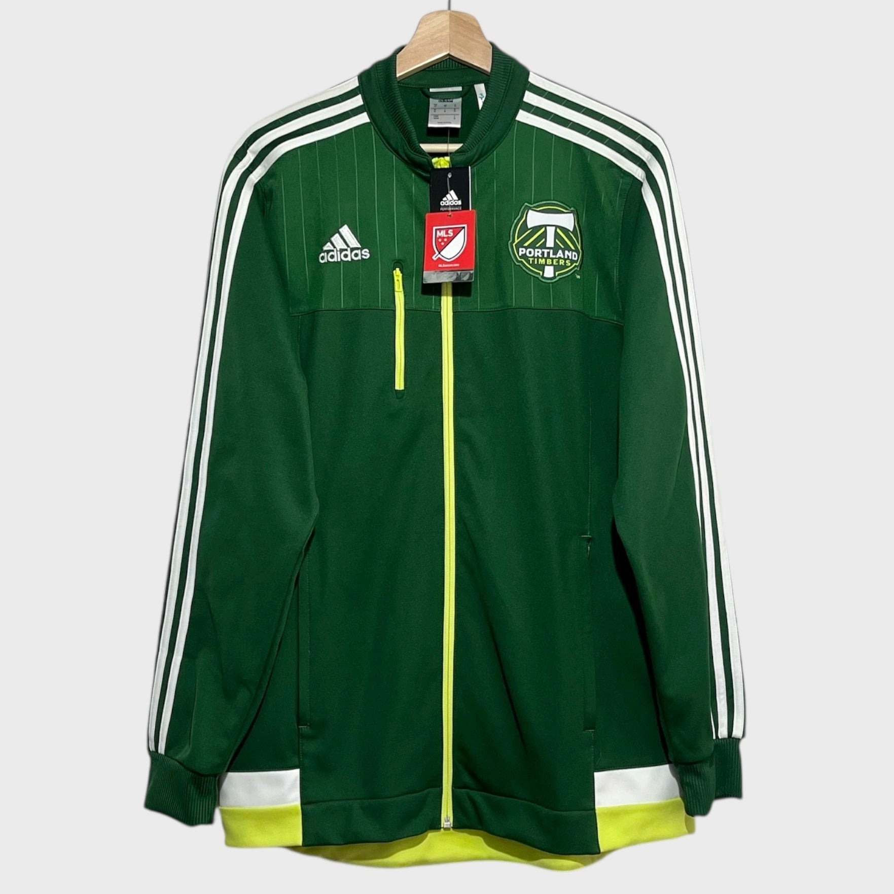 Portland Timbers 2014 Soccer Anthem Track Jacket M