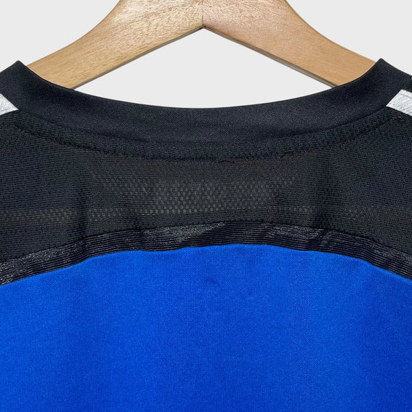 San Jose Earthquakes 2014/15 Long Sleeve Home Pro Cut Soccer Jersey L
