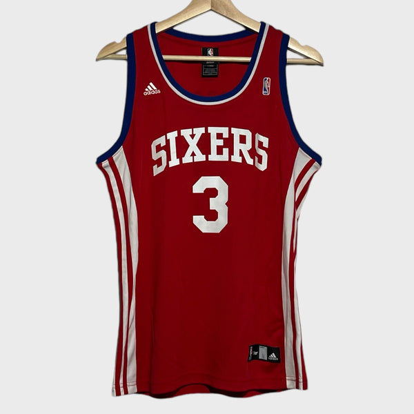 Allen Iverson Philadelphia 76ers Jersey Women’s L