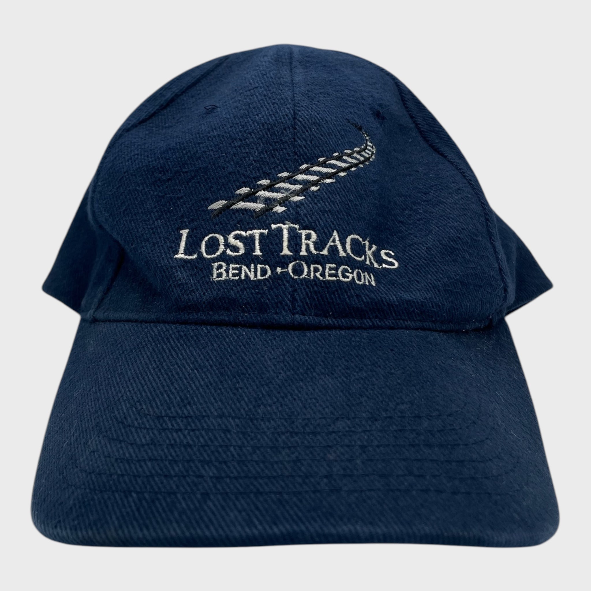 Lost Tracks Golf Club Strapback Hat