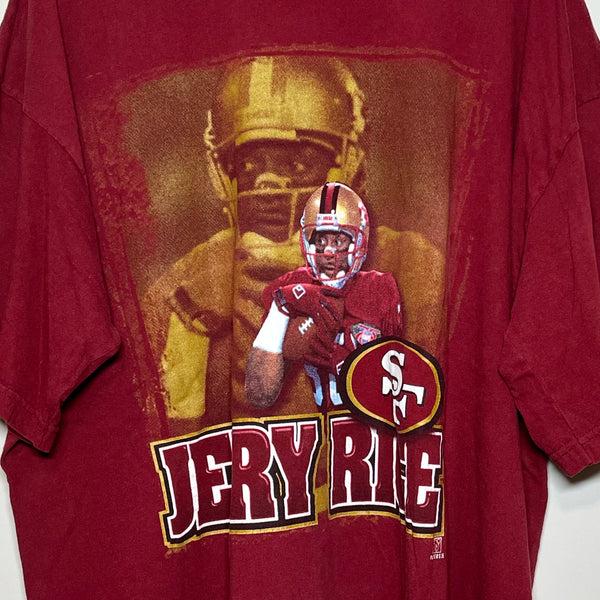 Vintage 1990s Jerry Rice San Francisco 49ers Football Tee Shirt 2XL