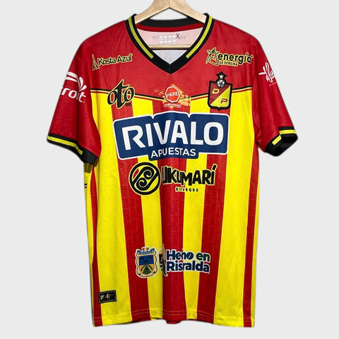 Deportivo Pereira 2024/25 Home Soccer Jersey M (Replica)