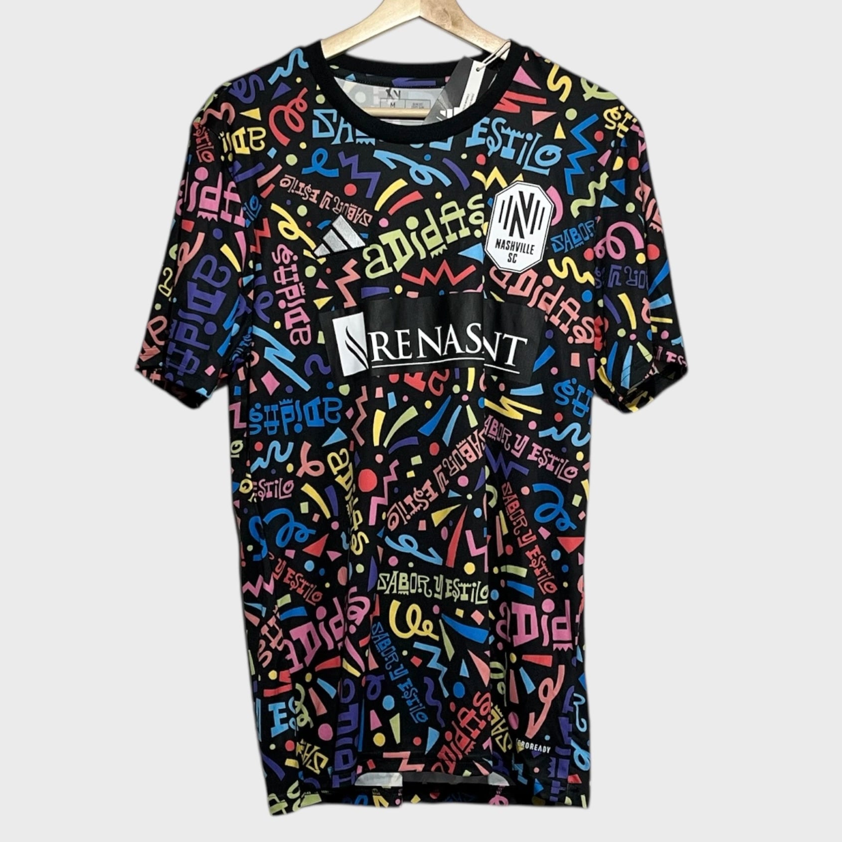 Nashville SC Mexican Heritage Pre Match Soccer Jersey M