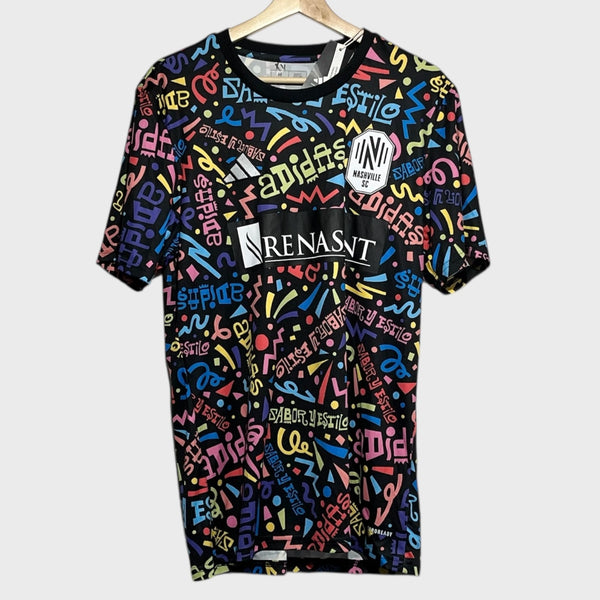 Nashville SC Mexican Heritage Pre Match Soccer Jersey M