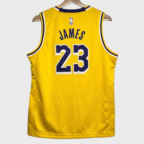 LeBron James Los Angeles Lakers Basketball Jersey Youth L