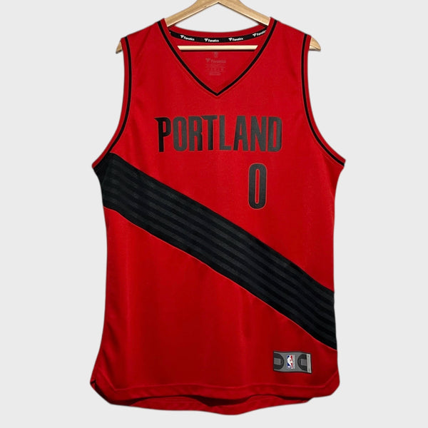 Damian Lillard Portland Trail Blazers Basketball Jersey L