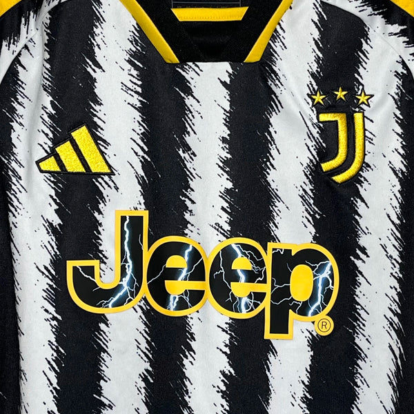 Juventus 2023/24 Home Soccer Jersey Youth S