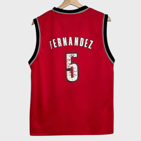Rudy Fernandez Portland Trail Blazers Basketball Jersey Youth L