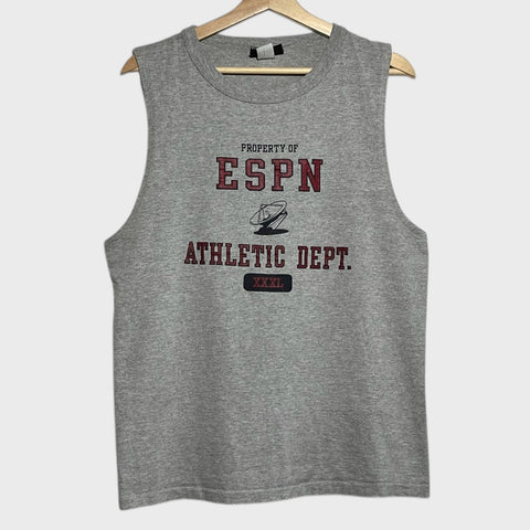 Vintage ESPN Athletic Dept. Tank Top Shirt S