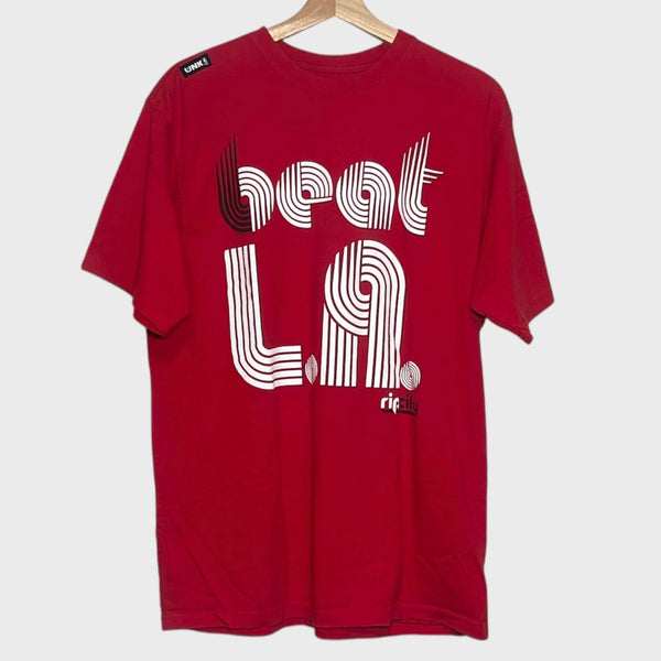 Portland Trail Blazers Basketball “Beat L.A.” Tee Shirt L