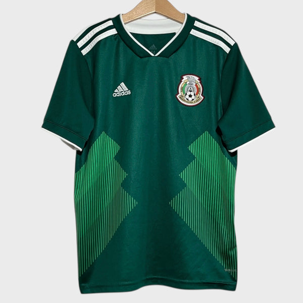 Mexico 2018 World Cup Home Soccer Jersey Youth M