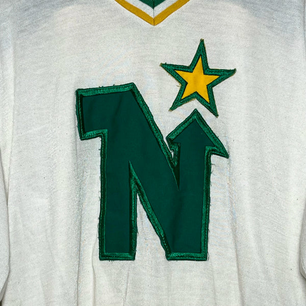 Vintage 1970s Minnesota North Stars Hockey Jersey M
