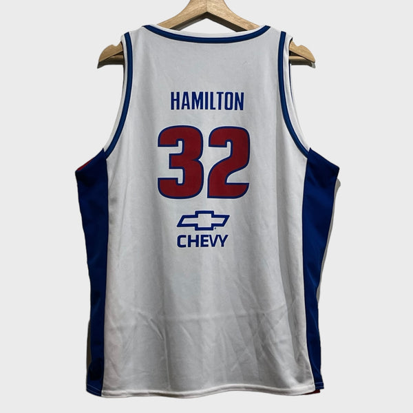 Joe Dumars / Richard Hamilton Detroit Pistons Reversible Jersey S