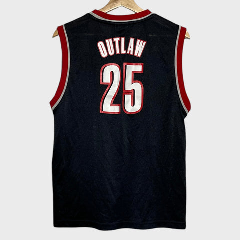 Travis Outlaw Portland Trail Blazers Jersey Youth L