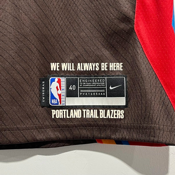 Rodney Hood Portland Trail Blazers City Edition Basketball Jersey S