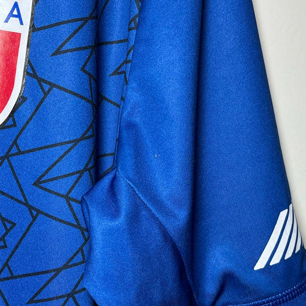Italy Soccer Training Jersey L