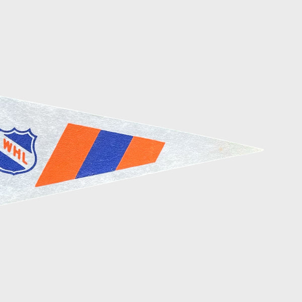Vintage 1980s Kamloops Blazers Pennant