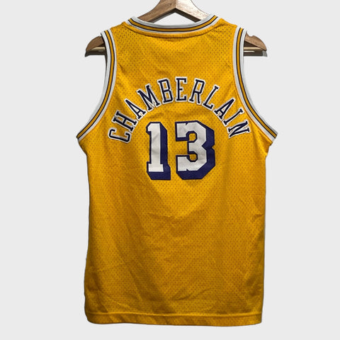 Vintage Wilt Chamberlain Los Angeles Lakers Jersey Youth L