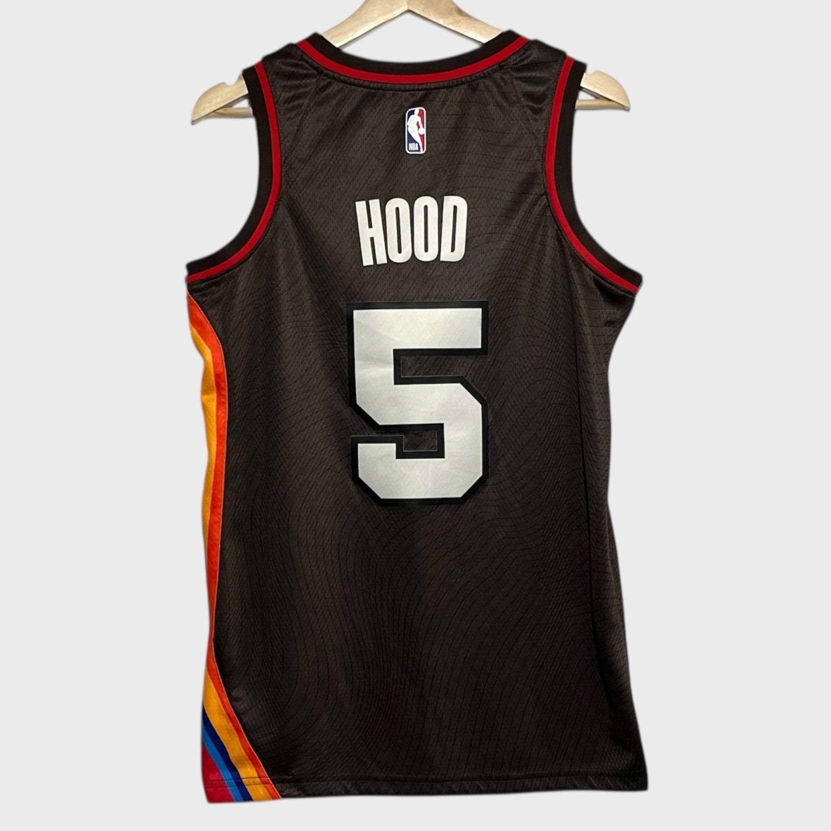 Rodney Hood Portland Trail Blazers City Edition Basketball Jersey S