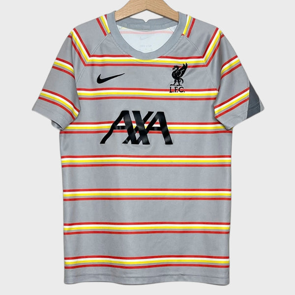 Liverpool FC 2020/21 Pre Match Soccer Jersey Youth M