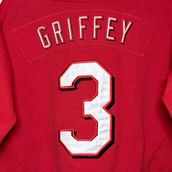 Ken Griffey Jr. Cincinnati Reds Baseball Jersey Youth M