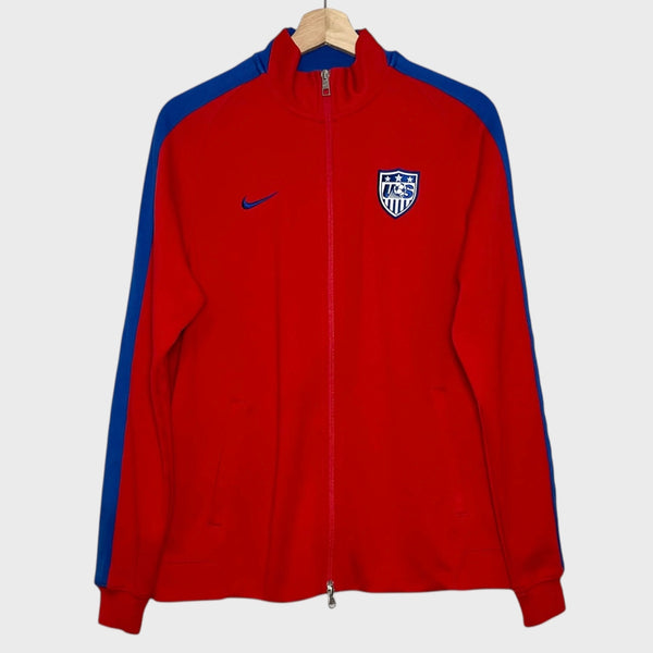 USMNT US Soccer 2014 World Cup Pre Match Track Jacket XL