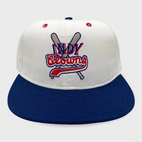 Vintage 1990s Indianapolis Clowns Negro Leagues Fitted Hat 7 1/4