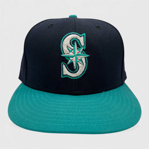 Seattle Mariners Baseball Fitted Hat 7 3/8