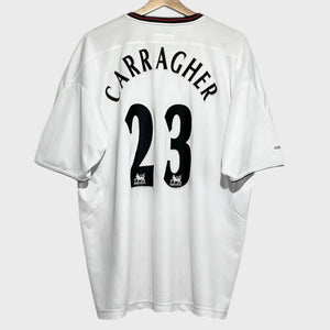 Jamie Carragher Liverpool FC 2003/05 Away Soccer Jersey XL