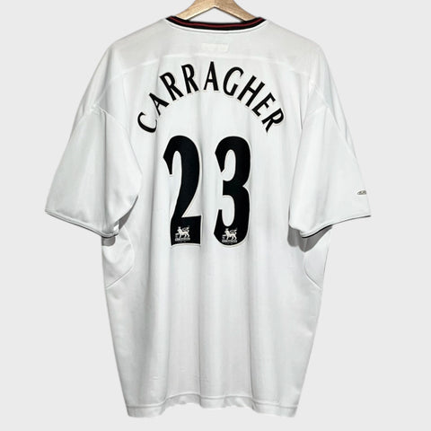 Jamie Carragher Liverpool FC 2003/05 Away Soccer Jersey XL