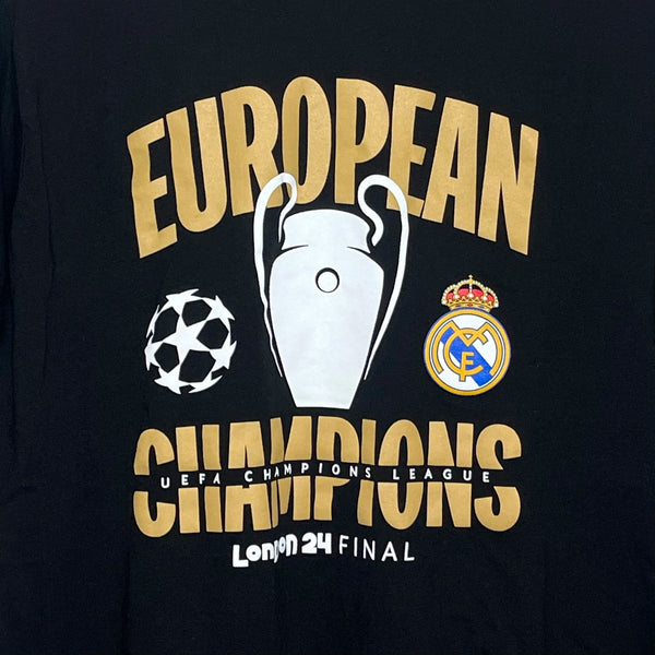 Real Madrid 2024 UEFA Champions League Final Tee Shirt XL