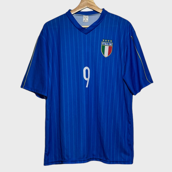 Graziano Pelle Italy Home Soccer Jersey XL