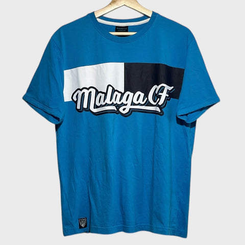 Vintage Malaga CF Soccer Tee Shirt L