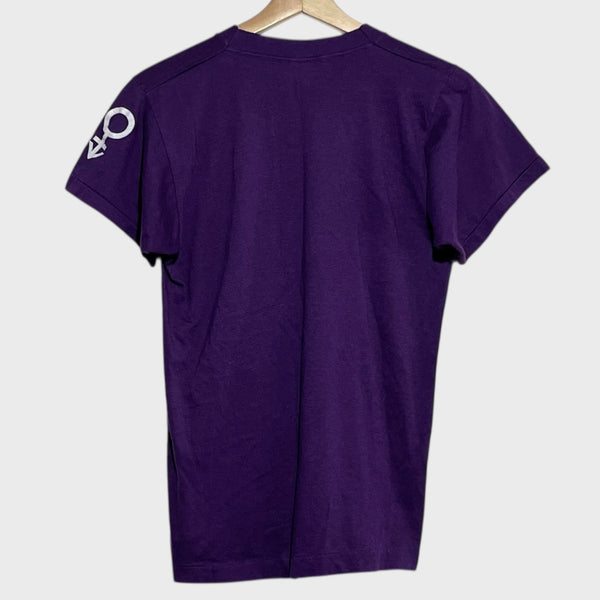 Vintage 1984 Prince And The Revolution Purple Rain Tour Local Crew Tee Shirt M
