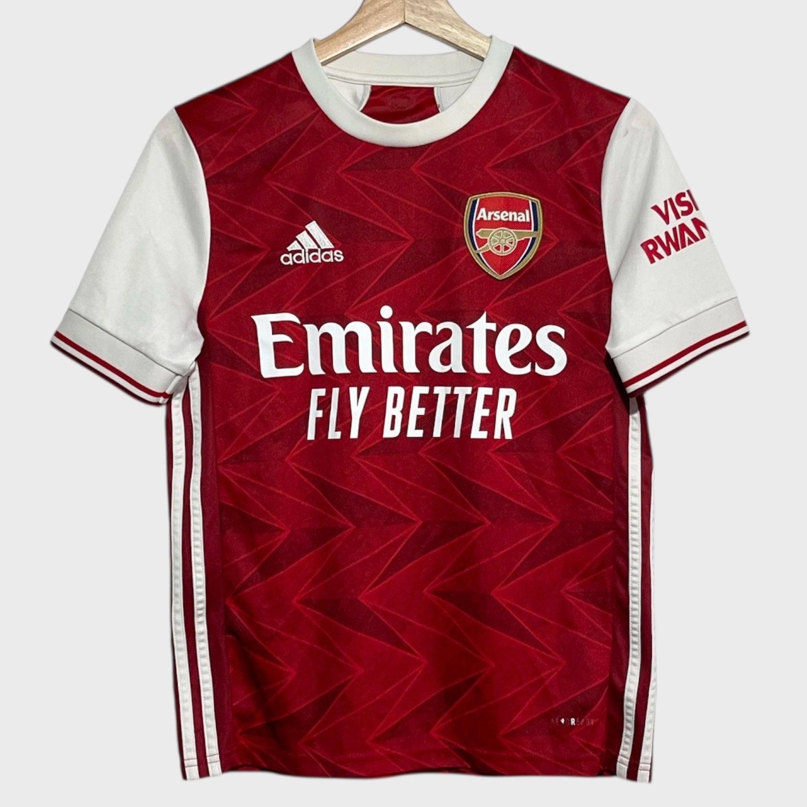 Arsenal Gunners 2020/21 Home Soccer Jersey Youth L