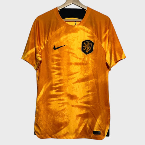 Holland Netherlands 2022/23 Home Soccer Jersey S
