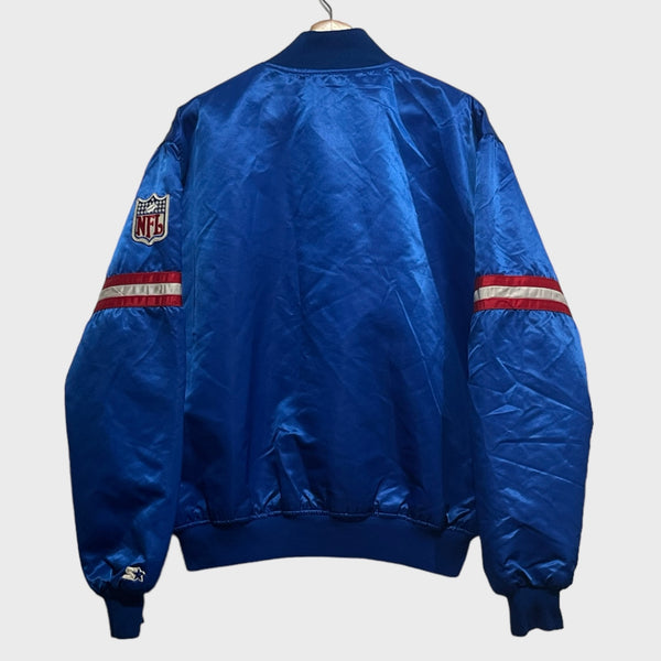 Vintage New York Giants Satin Jacket XL