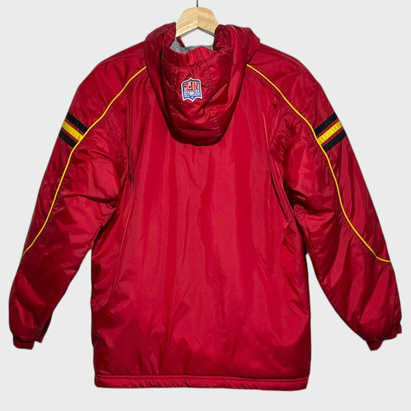 Vintage 1990s San Francisco 49ers Football Sample Parka Jacket Youth L