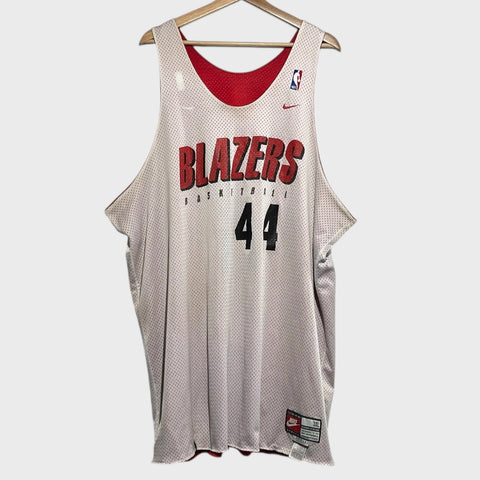 Vintage Brian Grant Portland Trail Blazers Practice Worn Basketball Jersey 3XL
