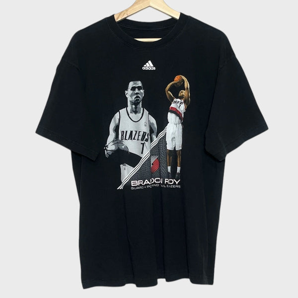 Brandon Roy Portland Trail Blazers Basketball Tee Shirt L