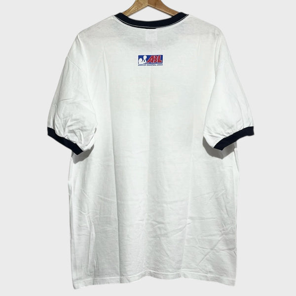 Vintage 1990s Portland Power ABL Basketball Tee Shirt XL