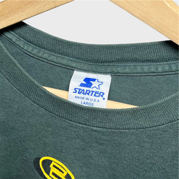 Vintage 1990s Green Bay Packers Football Big Print Tee Shirt L