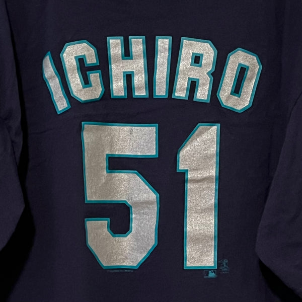 Vintage Ichiro Seattle Mariners Jersey Shirt 2XL