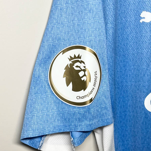 Raheem Sterling Manchester City 2021/22 Home Soccer Jersey XL